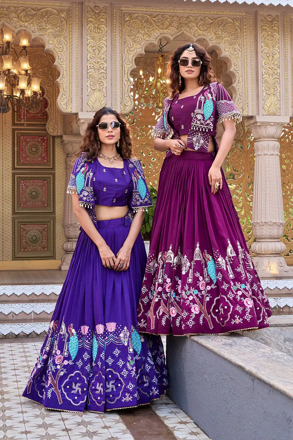 Ram 177 Wine in Color Vichitra Silk Embroidery Work Lehenga Choli . Now at just ₹3049. Delivery 4-6 Working Days. Shop now. | Bollywood Lehenga, Creative Lehenga, Designer Lehenga, Embroidered Lehenga, Lehenga, Party Wear Lehenga