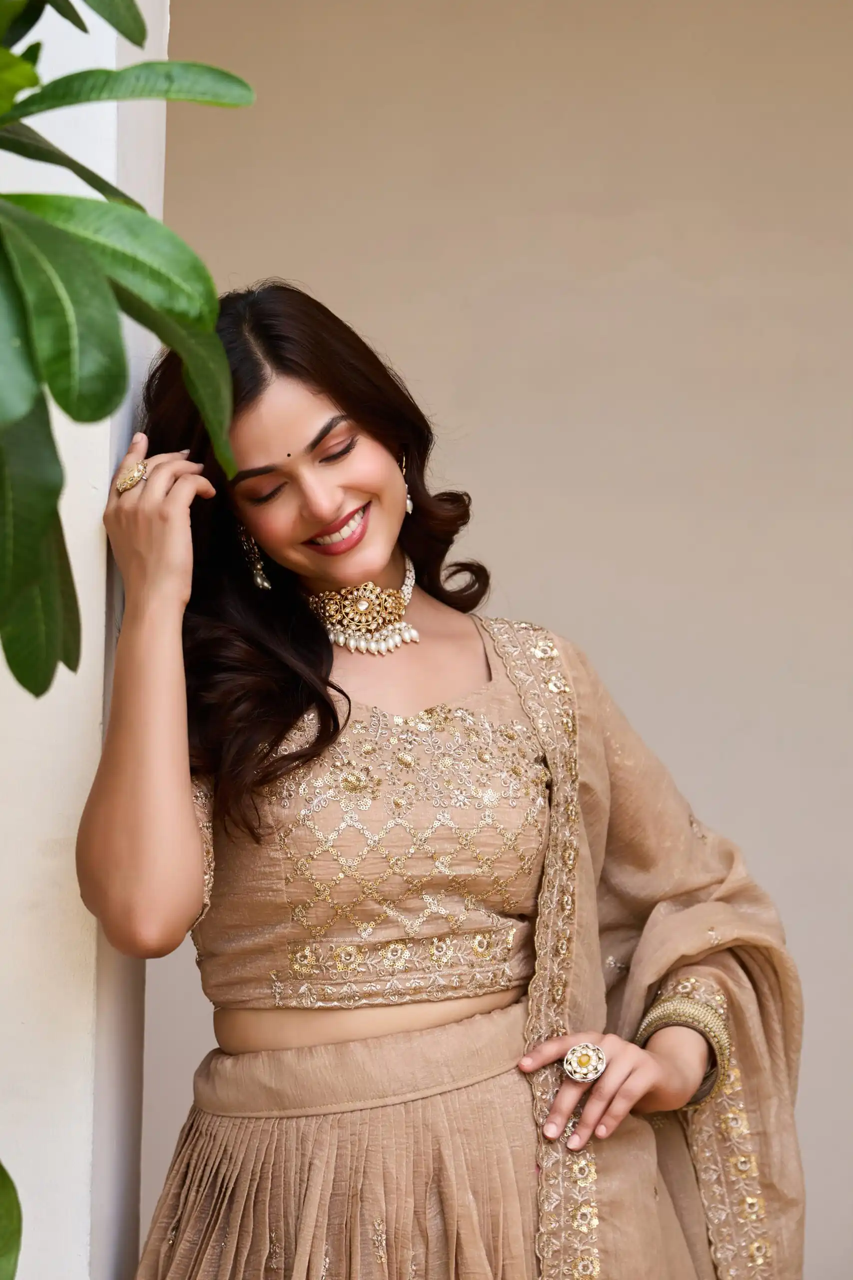 Ram 180 Chiku Pure Crunchy Lehenga Choli Perfect for Wedding, Party, Baisakhi, Pongal, Sangeet – . Now at just ₹2549. Delivery 4-6 Working Days. Shop | Bollywood Lehenga, Creative Lehenga, Designer Lehenga, Embroidered Lehenga, Lehenga, Party Wear Lehenga