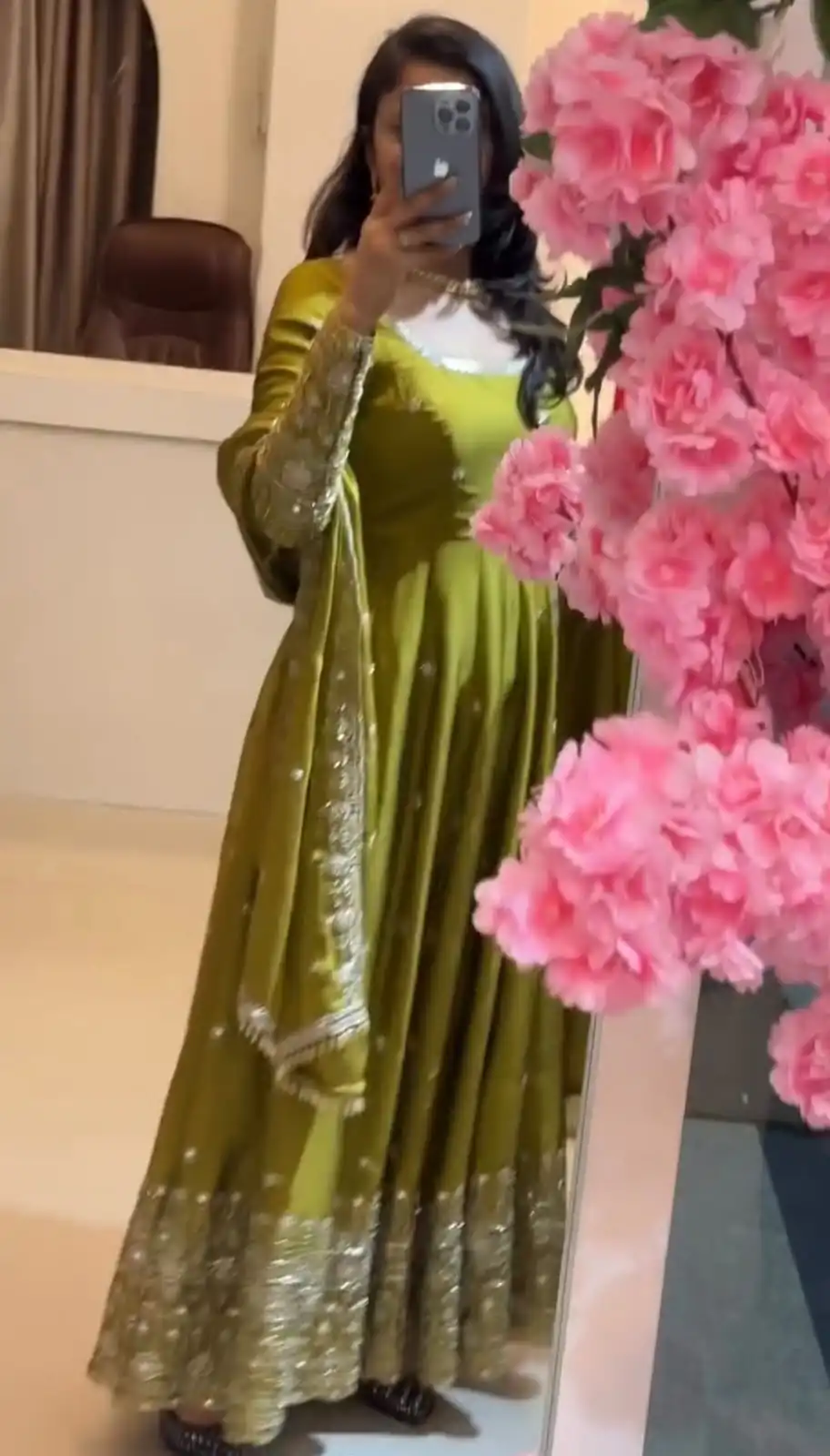 SSR 544 Lime Yellow in Crunchy Silk Embroidery Work & Lace Work Gown . Special Price ₹2399. Delivery 4-6 Working Days. Shop now. | Bollywood Gowns, Creative Gowns, Designer Gowns, Embroidered Gowns, Gowns, Party Wear Gowns
