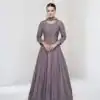 FC 10011 Purple Vichitra Silk Gown Perfect for Wedding, Party, Holi, Anniversary, Mehendi –. Grab it for ₹2649. Delivery 4-6 Working Days. Shop now. | Bollywood Gowns, Creative Gowns, Designer Gowns, Embroidered Gowns, Gowns, Party Wear Gowns