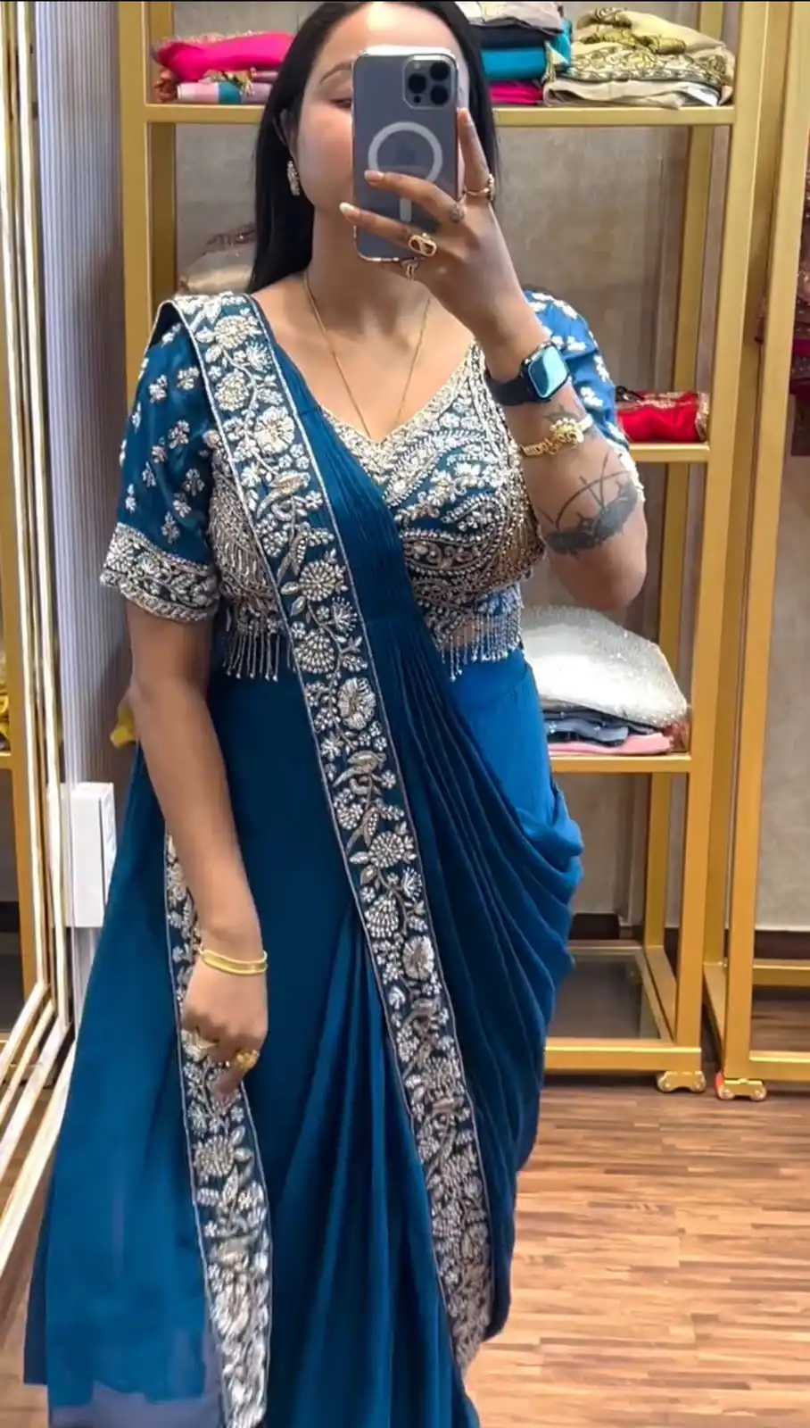 PST 1177 Blue Chinon Saree erfect for Wedding, Party, Baisakhi, Bridal Wear, Onam – . Special Price ₹2099. Delivery 4-6 Working Days. Shop now. | Creative Sarees, Bollywood Sarees, Designer Sarees, Embroidered Sarees, Ethnic Saree, Modern Digital sarees, Party Wear Sarees, Sarees