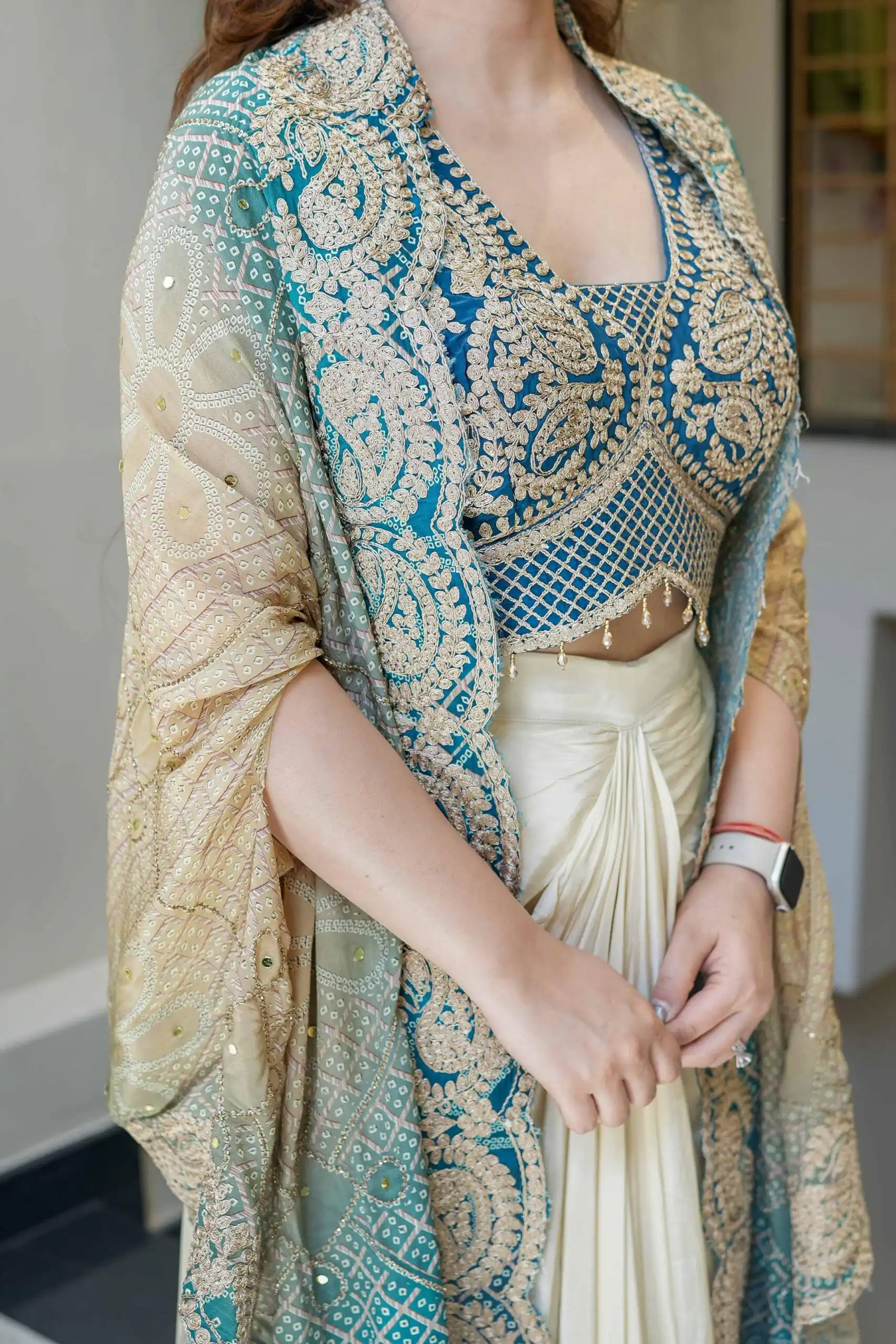 BE 339 Blue Crape Silk Dhoti suit with Sequins Work & Embroidery Work. Exclusive Offer ₹2399. Delivery 4-6 Working Days. Shop now. | Casual Suits, Jump Suits, Creative suits, Designer Suits, Palazzo Suits, Party Wear Suits, Patiala Suits, Salwar suit, Straight Suits