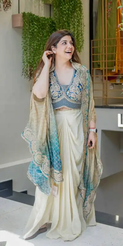 BE 339 Blue Crape Silk Dhoti suit with Sequins Work & Embroidery Work. Exclusive Offer ₹2399. Delivery 4-6 Working Days. Shop now. | Casual Suits, Jump Suits, Creative suits, Designer Suits, Palazzo Suits, Party Wear Suits, Patiala Suits, Salwar suit, Straight Suits