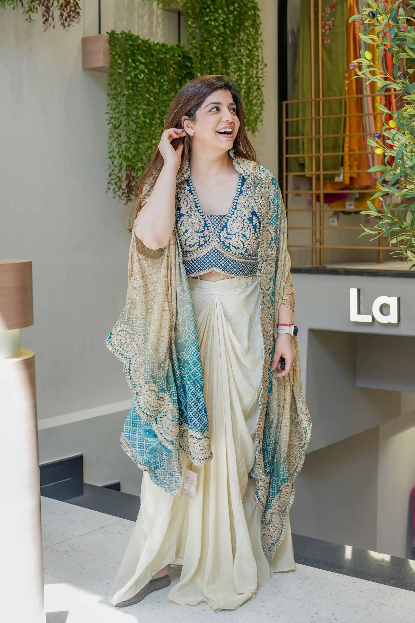 BE 339 Blue Crape Silk Dhoti suit with Sequins Work & Embroidery Work. Exclusive Offer ₹2399. Delivery 4-6 Working Days. Shop now. | Casual Suits, Jump Suits, Creative suits, Designer Suits, Palazzo Suits, Party Wear Suits, Patiala Suits, Salwar suit, Straight Suits