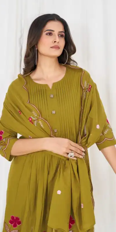DIVA 159 Mustered with Embroidery Work & Cut Work Brown Pure Cotton Salwar Suit . Exclusive Offer ₹2499. Delivery 4-6 Working Days. Shop now. | Casual Suits, Jump Suits, Creative suits, Designer Suits, Palazzo Suits, Party Wear Suits, Patiala Suits, Salwar suit, Straight Suits
