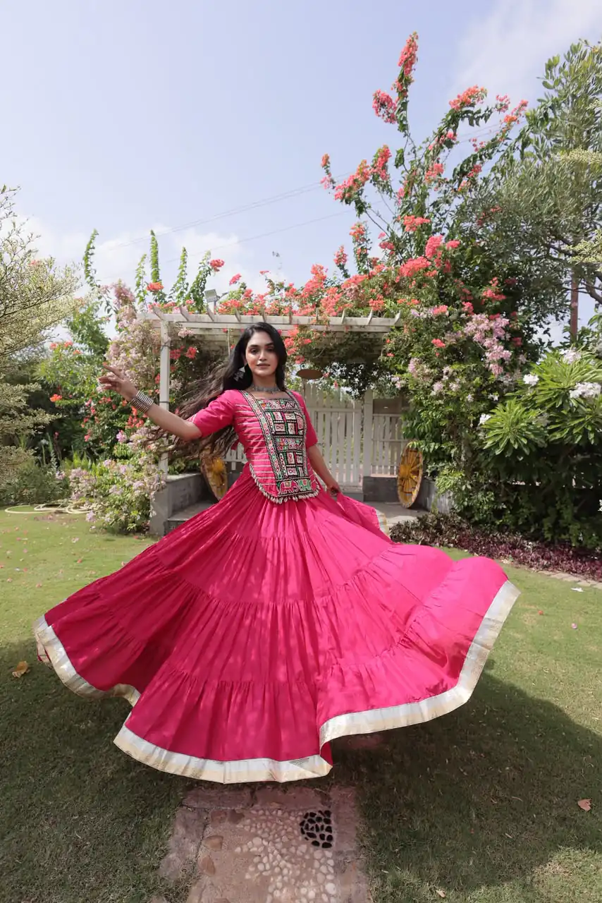 PKA 5078 Pink Kora Cotton Lehenga Choli erfect for Wedding, Party, Haldi, Traditional Day, Makar Sankranti – . Special Price ₹2649. Delivery 4-6 Working | Bollywood Lehenga, Creative Lehenga, Designer Lehenga, Embroidered Lehenga, Lehenga, Party Wear Lehenga