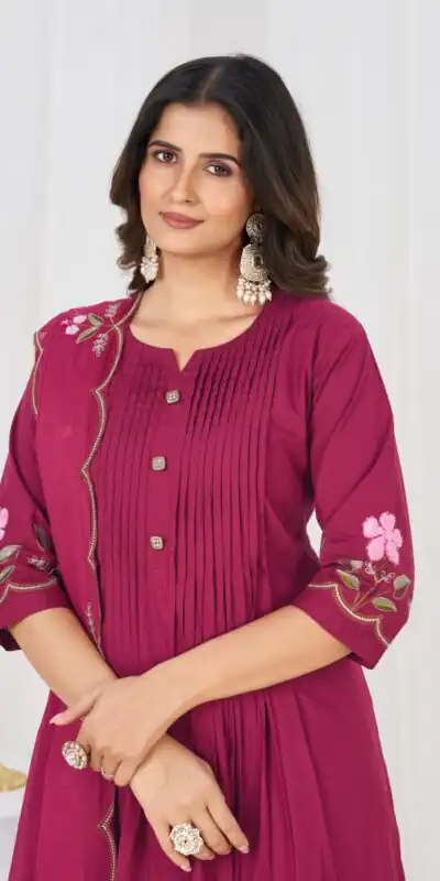DIVA 159 Pink with Embroidery Work & Cut Work Brown Pure Cotton Salwar Suit . Exclusive Offer ₹2499. Delivery 4-6 Working Days. Shop now. | Casual Suits, Jump Suits, Creative suits, Designer Suits, Palazzo Suits, Party Wear Suits, Patiala Suits, Salwar suit, Straight Suits