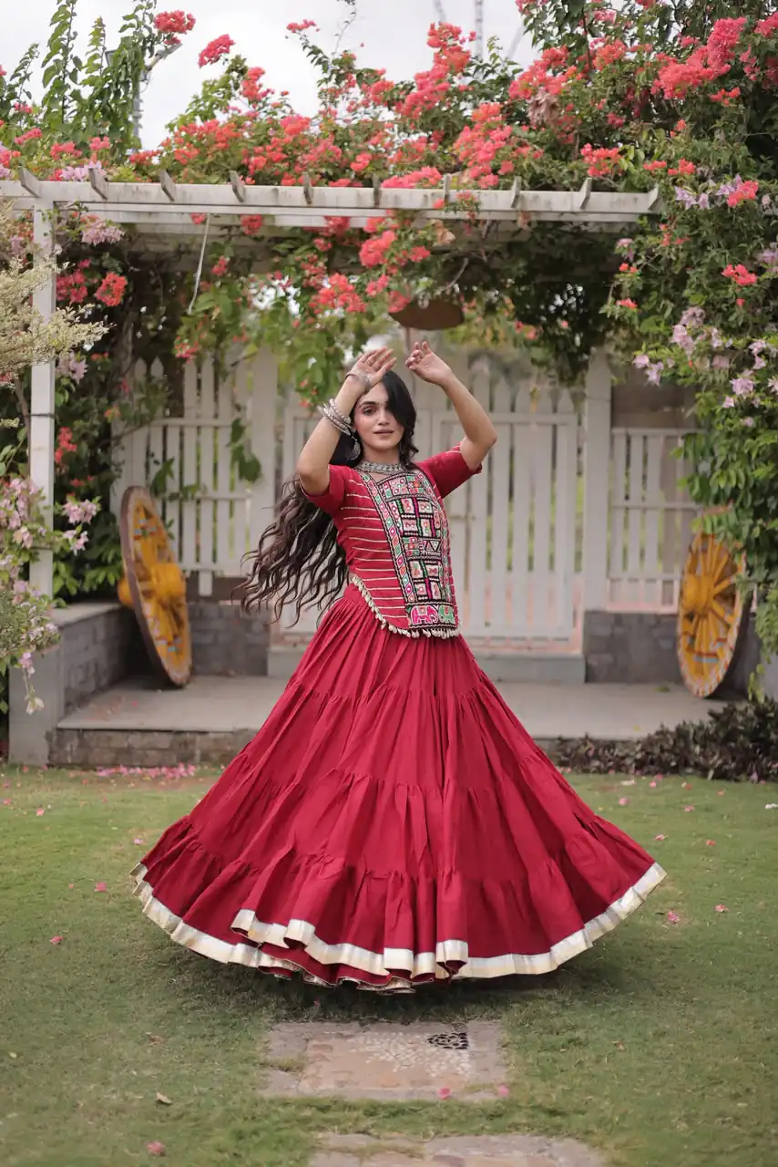 PKA 5078 Red Kora Cotton Lehenga Choli erfect for Wedding, Party, Haldi, Traditional Day, Makar Sankranti – . Special Price ₹2649. Delivery 4-6 Working | Bollywood Lehenga, Creative Lehenga, Designer Lehenga, Embroidered Lehenga, Lehenga, Party Wear Lehenga