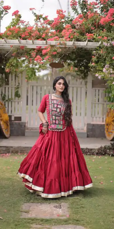 PKA 5078 Red Kora Cotton Lehenga Choli erfect for Wedding, Party, Haldi, Traditional Day, Makar Sankranti – . Special Price ₹2649. Delivery 4-6 Working | Bollywood Lehenga, Creative Lehenga, Designer Lehenga, Embroidered Lehenga, Lehenga, Party Wear Lehenga