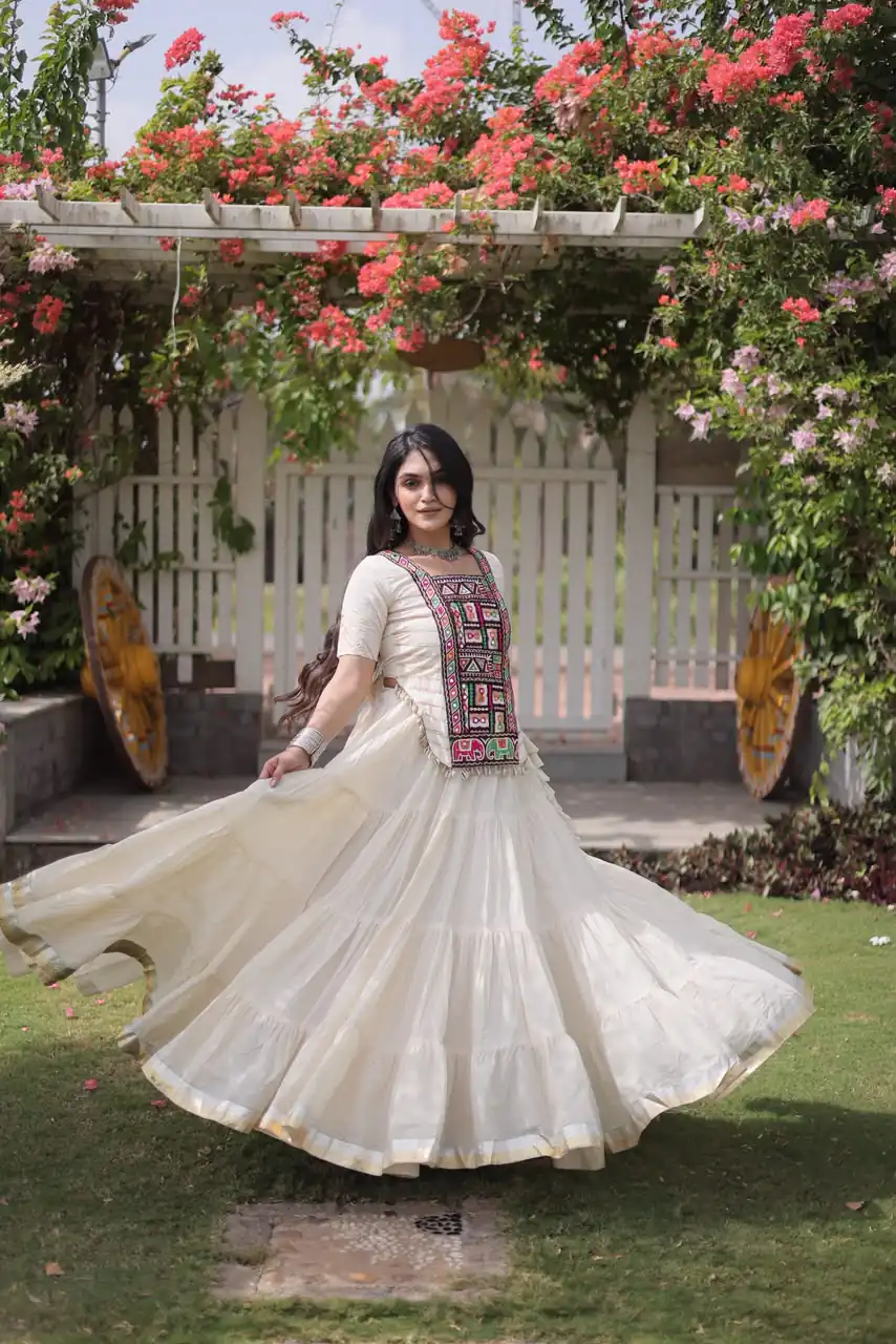 PKA 5078 White Kora Cotton Lehenga Choli erfect for Wedding, Party, Haldi, Traditional Day, Makar Sankranti – . Special Price ₹2649. Delivery 4-6 Working | Bollywood Lehenga, Creative Lehenga, Designer Lehenga, Embroidered Lehenga, Lehenga, Party Wear Lehenga