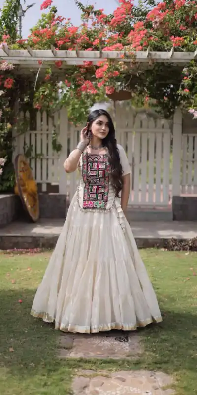 PKA 5078 White Kora Cotton Lehenga Choli erfect for Wedding, Party, Haldi, Traditional Day, Makar Sankranti – . Special Price ₹2649. Delivery 4-6 Working | Bollywood Lehenga, Creative Lehenga, Designer Lehenga, Embroidered Lehenga, Lehenga, Party Wear Lehenga
