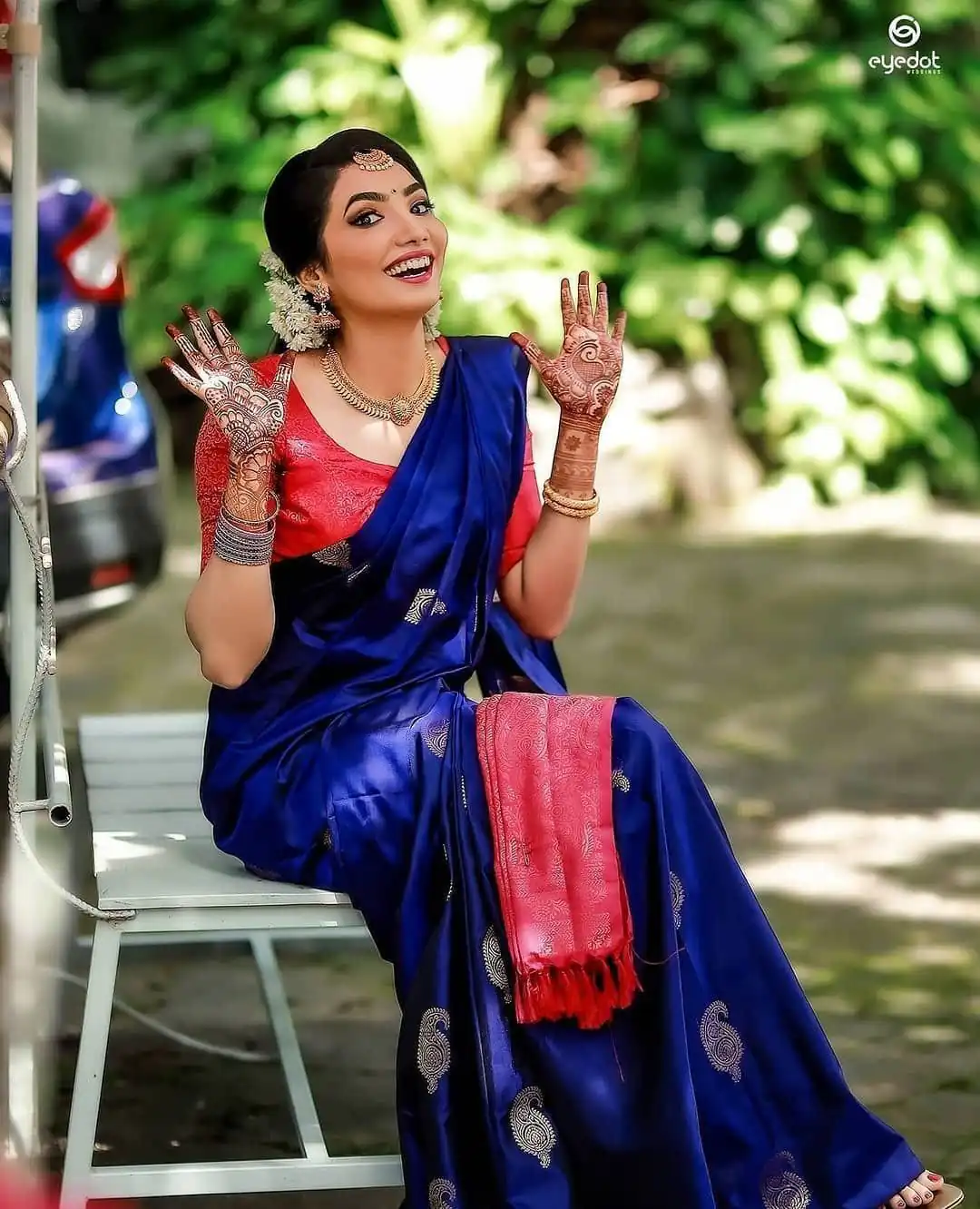 KP 2053 Blue in Soft Lichi Silk Jacquard Work Designer Work Saree . Exclusive Offer ₹1249. Delivery 4-6 Working Days. Shop now. | Creative Sarees, Bollywood Sarees, Designer Sarees, Embroidered Sarees, Ethnic Saree, Modern Digital sarees, Party Wear Sarees, Sarees
