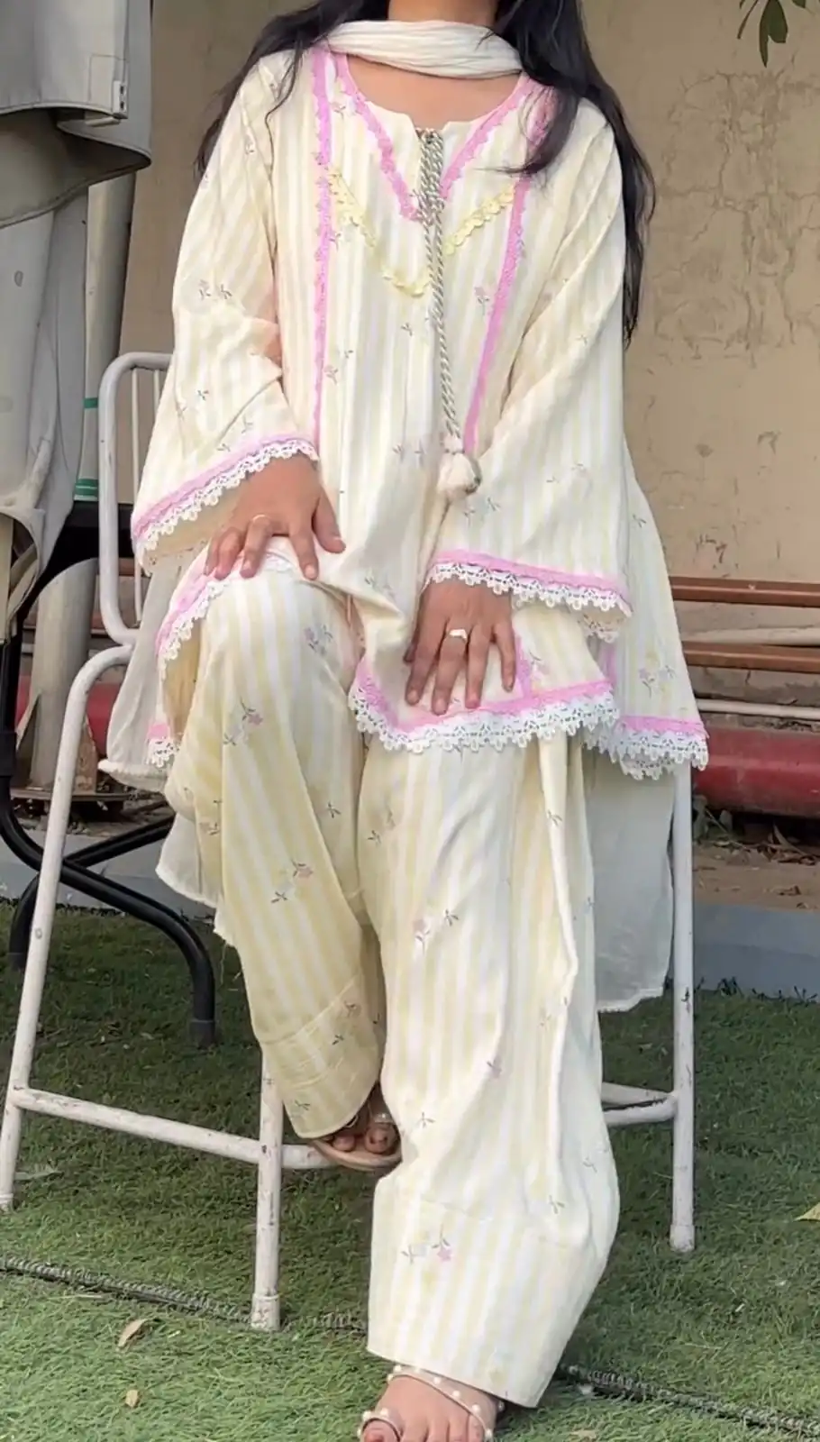 SRK 5356 Cream Natural Crep Salwar Suit Brown with Embroidery Work. Exclusive Offer ₹1899. Delivery 4-6 Working Days. Shop now. | Casual Suits, Jump Suits, Creative suits, Designer Suits, Palazzo Suits, Party Wear Suits, Patiala Suits, Salwar suit, Straight Suits