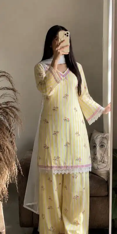 SRK 5356 Cream Natural Crep Salwar Suit Brown with Embroidery Work. Exclusive Offer ₹1899. Delivery 4-6 Working Days. Shop now. | Casual Suits, Jump Suits, Creative suits, Designer Suits, Palazzo Suits, Party Wear Suits, Patiala Suits, Salwar suit, Straight Suits