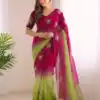 SC 1052 Pink Fendy Silk Saree Perfect for Wedding, Party, Baby Shower, Pongal, Housewarming – . Available at ₹1799 only. Delivery 4-6 Working Days. | Creative Sarees, Bollywood Sarees, Designer Sarees, Embroidered Sarees, Ethnic Saree, Modern Digital sarees, Party Wear Sarees, Sarees