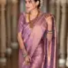 KPR 237 Lavender Soft Lichi Silk Cloth Saree Perfect for Wedding, Party, Family Gatherings, Sangeet, Ethnic Day – . Festive Deal ₹1299. Delivery 4-6 Workin | Creative Sarees, Bollywood Sarees, Designer Sarees, Embroidered Sarees, Ethnic Saree, Modern Digital sarees, Party Wear Sarees, Sarees