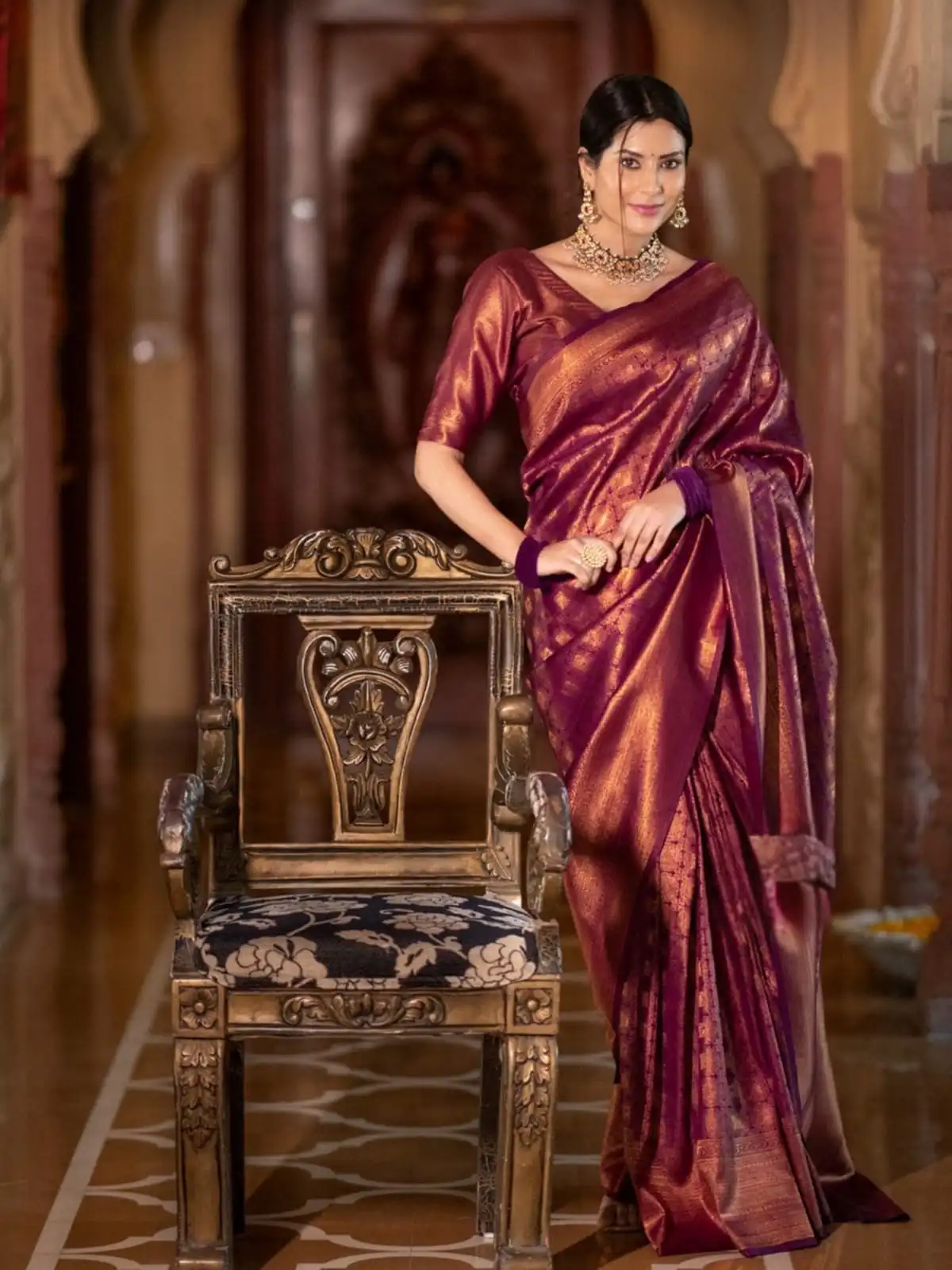 KPR 237 Maroon Soft Lichi Silk Cloth Saree Perfect for Wedding, Party, Family Gatherings, Sangeet, Ethnic Day – . Festive Deal ₹1299. Delivery 4-6 Workin | Creative Sarees, Bollywood Sarees, Designer Sarees, Embroidered Sarees, Ethnic Saree, Modern Digital sarees, Party Wear Sarees, Sarees