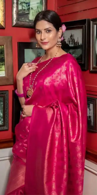 KPR 237 Pink Soft Lichi Silk Cloth Saree Perfect for Wedding, Party, Family Gatherings, Sangeet, Ethnic Day – . Festive Deal ₹1299. Delivery 4-6 Workin | Creative Sarees, Bollywood Sarees, Designer Sarees, Embroidered Sarees, Ethnic Saree, Modern Digital sarees, Party Wear Sarees, Sarees