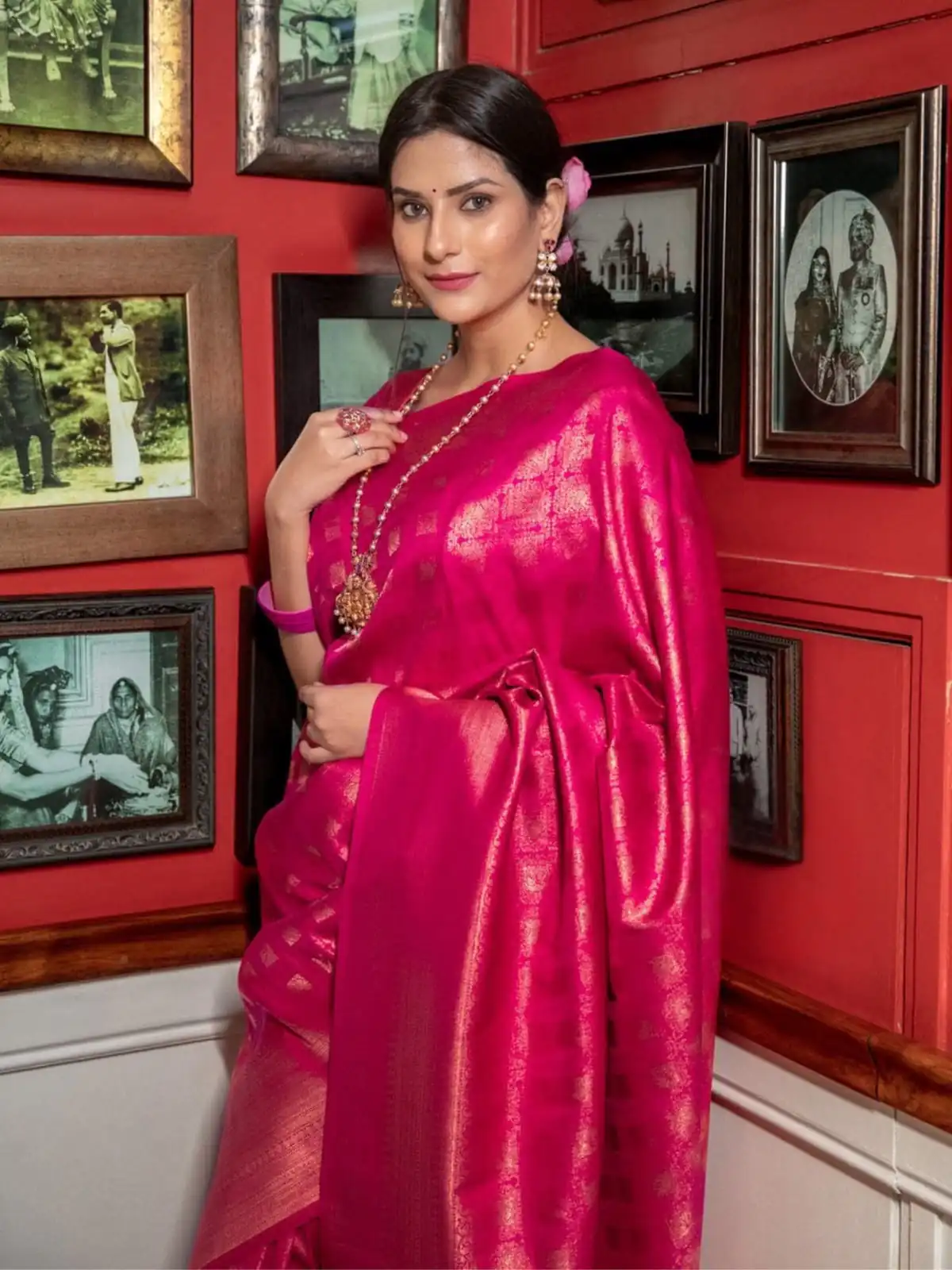 KPR 237 Pink Soft Lichi Silk Cloth Saree Perfect for Wedding, Party, Family Gatherings, Sangeet, Ethnic Day – . Festive Deal ₹1299. Delivery 4-6 Workin | Creative Sarees, Bollywood Sarees, Designer Sarees, Embroidered Sarees, Ethnic Saree, Modern Digital sarees, Party Wear Sarees, Sarees