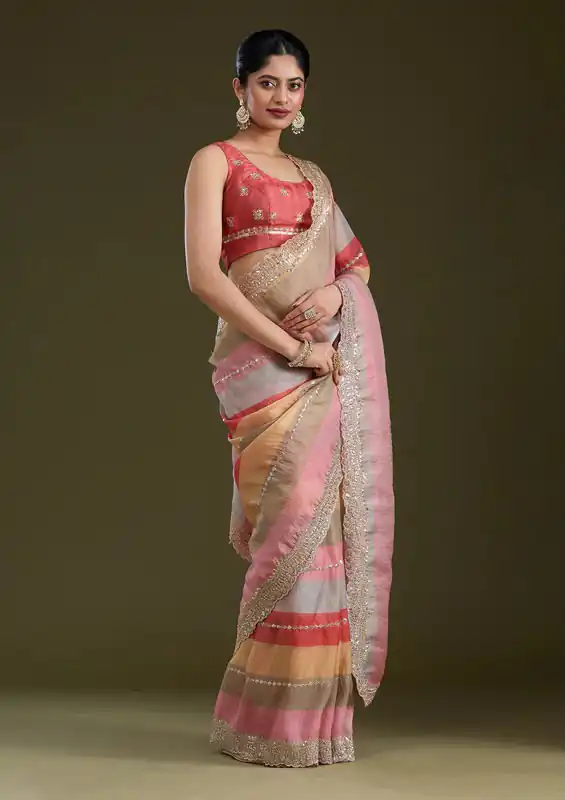 NC 5564 Multi Color Goldy Silk Saree with Zari Work & Embroidery Work. Best Price ₹2149. Delivery 4-6 Working Days. Shop now. | Creative Sarees, Bollywood Sarees, Designer Sarees, Embroidered Sarees, Ethnic Saree, Modern Digital sarees, Party Wear Sarees, Sarees