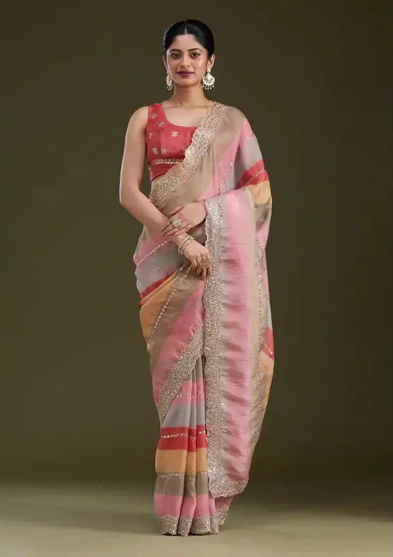 NC 5564 Multi Color Goldy Silk Saree with Zari Work & Embroidery Work. Best Price ₹2149. Delivery 4-6 Working Days. Shop now. | Creative Sarees, Bollywood Sarees, Designer Sarees, Embroidered Sarees, Ethnic Saree, Modern Digital sarees, Party Wear Sarees, Sarees