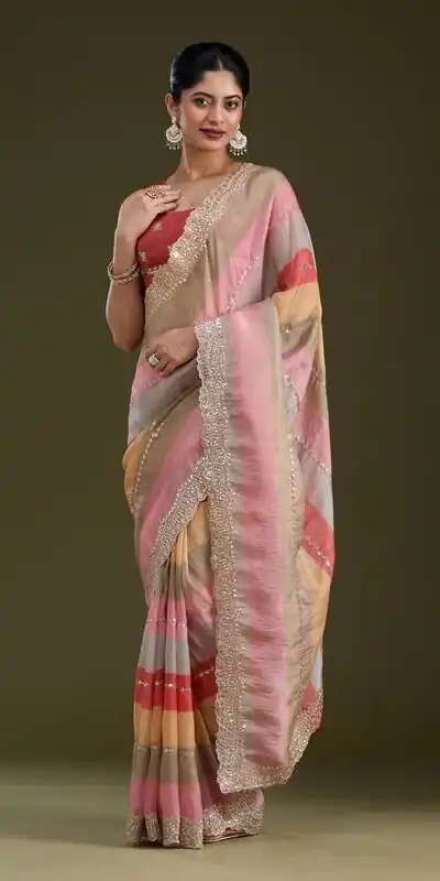 NC 5564 Multi Color Goldy Silk Saree with Zari Work & Embroidery Work. Best Price ₹2149. Delivery 4-6 Working Days. Shop now. | Creative Sarees, Bollywood Sarees, Designer Sarees, Embroidered Sarees, Ethnic Saree, Modern Digital sarees, Party Wear Sarees, Sarees
