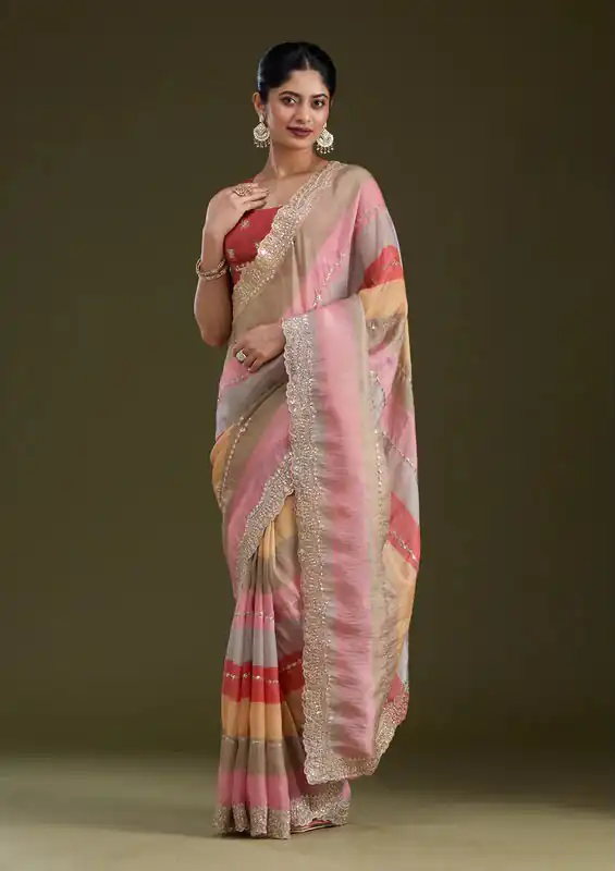 NC 5564 Multi Color Goldy Silk Saree with Zari Work & Embroidery Work. Best Price ₹2149. Delivery 4-6 Working Days. Shop now. | Creative Sarees, Bollywood Sarees, Designer Sarees, Embroidered Sarees, Ethnic Saree, Modern Digital sarees, Party Wear Sarees, Sarees