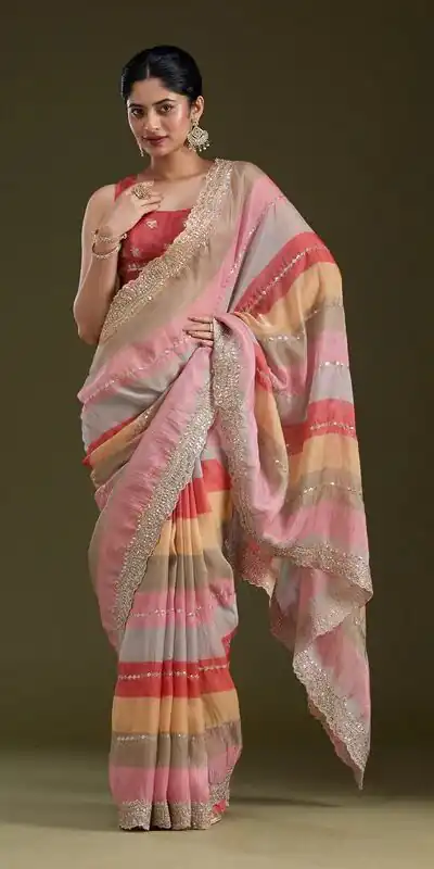 NC 5564 Multi Color Goldy Silk Saree with Zari Work & Embroidery Work. Best Price ₹2149. Delivery 4-6 Working Days. Shop now. | Creative Sarees, Bollywood Sarees, Designer Sarees, Embroidered Sarees, Ethnic Saree, Modern Digital sarees, Party Wear Sarees, Sarees