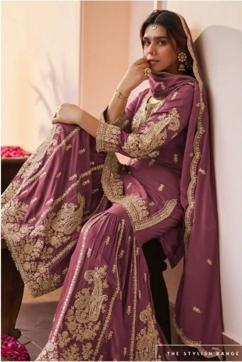 ZC 3 Idiots Onion Faux Georgette Salwar Suit with Lace Work & Embroidery Work. Introductory Price ₹2399. Delivery 4-6 Working Days. Shop now. | Casual Suits, Jump Suits, Creative suits, Designer Suits, Palazzo Suits, Party Wear Suits, Patiala Suits, Salwar suit, Straight Suits