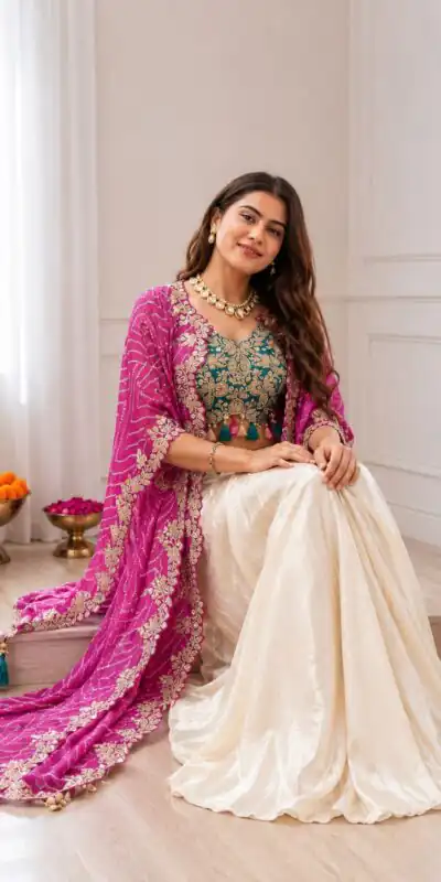 BB 48 Pink Crepe Silk Dhoti Suit Perfect for Wedding, Party, Festival Celebrations, Holi, Pooja – . Introductory Price ₹2099. Delivery 4-6 Working | Casual Suits, Jump Suits, Creative suits, Designer Suits, Palazzo Suits, Party Wear Suits, Patiala Suits, Salwar suit, Straight Suits