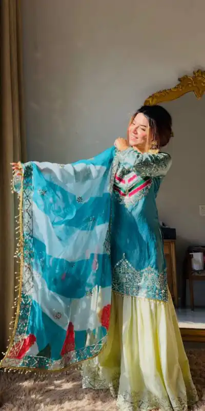 ZC NEHA Blue Mox Fendy Salwar Suit with Embroidery Work & Sequins Work. Get it for ₹2449. Delivery 4-6 Working Days. Shop now. | Casual Suits, Jump Suits, Creative suits, Designer Suits, Palazzo Suits, Party Wear Suits, Patiala Suits, Salwar suit, Straight Suits