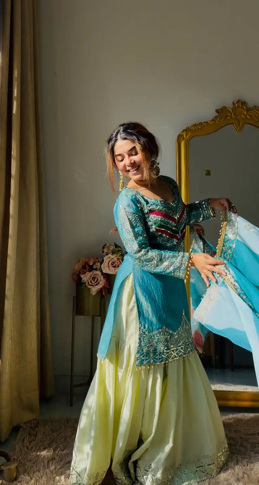 ZC NEHA Blue Mox Fendy Salwar Suit with Embroidery Work & Sequins Work. Get it for ₹2449. Delivery 4-6 Working Days. Shop now. | Casual Suits, Jump Suits, Creative suits, Designer Suits, Palazzo Suits, Party Wear Suits, Patiala Suits, Salwar suit, Straight Suits