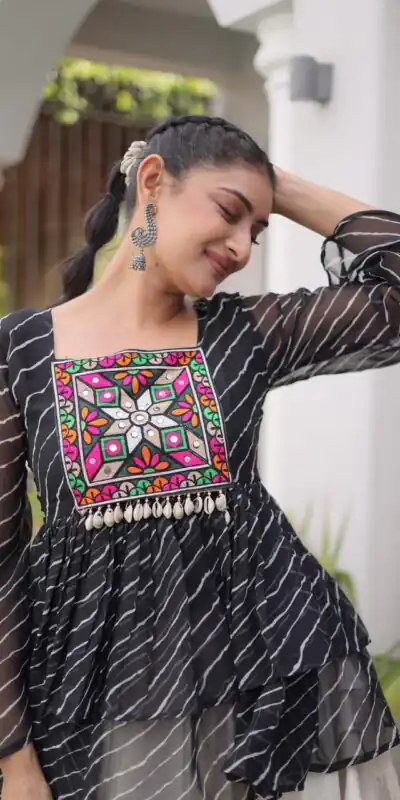 KA 5074 Black Kora Cotton Lehenga Choli erfect for Wedding, Party, Haldi, Traditional Day, Makar Sankranti – . Special Price ₹2849. Delivery 4-6 Working | Bollywood Lehenga, Creative Lehenga, Designer Lehenga, Embroidered Lehenga, Lehenga, Party Wear Lehenga