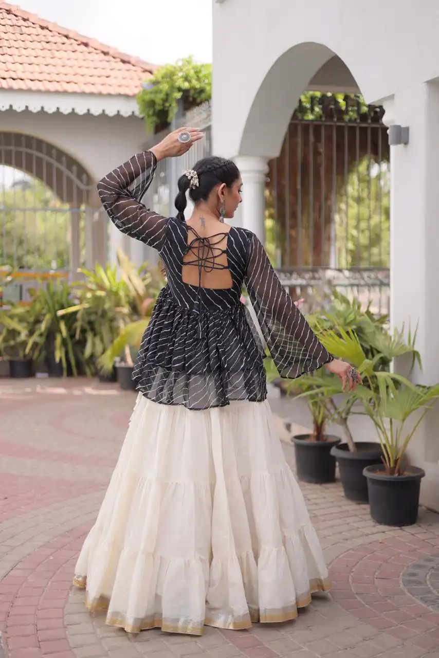 KA 5074 Black Kora Cotton Lehenga Choli erfect for Wedding, Party, Haldi, Traditional Day, Makar Sankranti – . Special Price ₹2849. Delivery 4-6 Working | Bollywood Lehenga, Creative Lehenga, Designer Lehenga, Embroidered Lehenga, Lehenga, Party Wear Lehenga