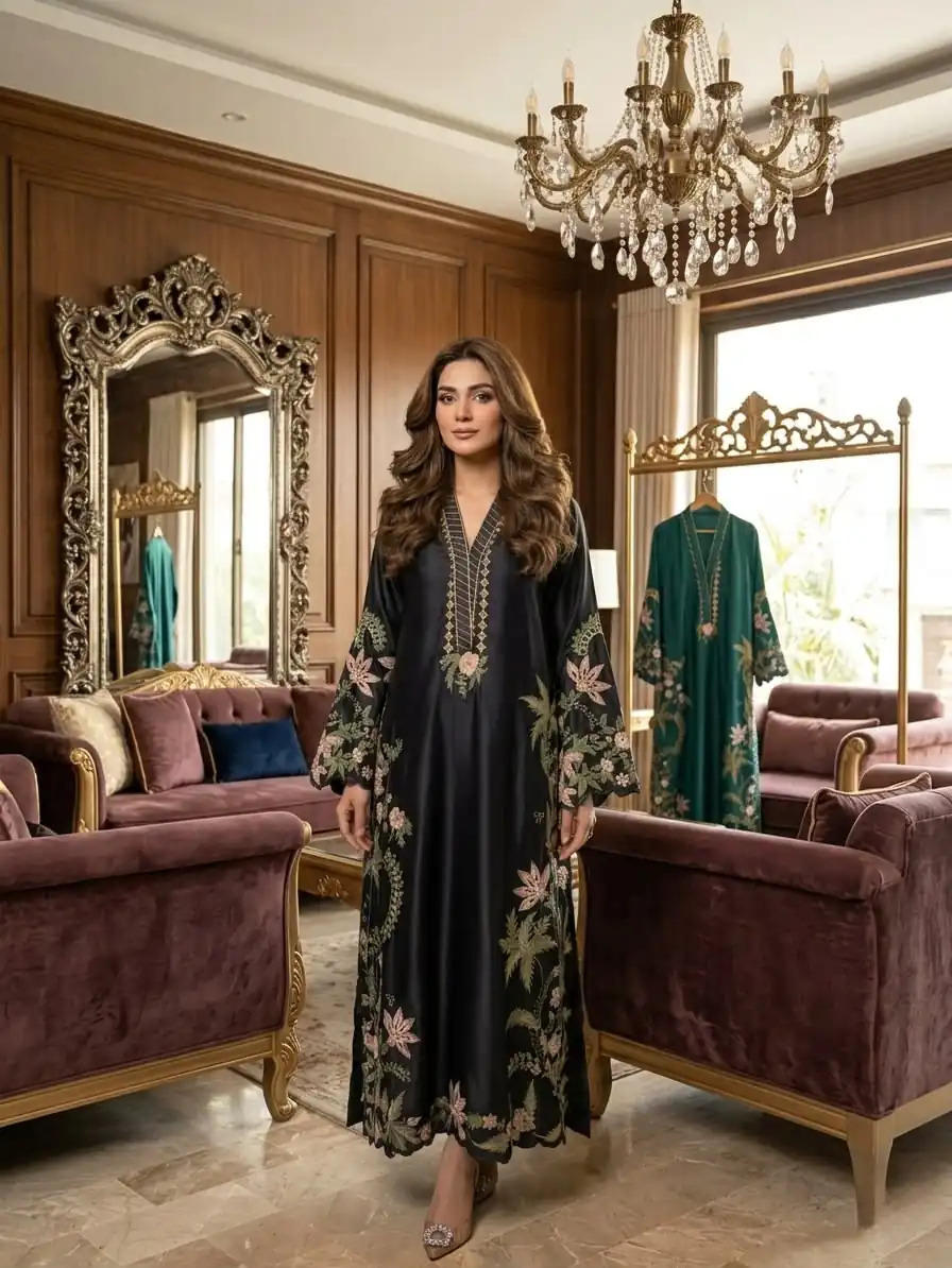 ST 249 Black Roman Silk Salwar Suit with Sequins Work & Embroidery Work. Available at ₹2099 only. Delivery 4-6 Working Days. Shop now. | Casual Suits, Jump Suits, Creative suits, Designer Suits, Palazzo Suits, Party Wear Suits, Patiala Suits, Salwar suit, Straight Suits
