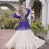KA 5074 Blue Kora Cotton Lehenga Choli erfect for Wedding, Party, Haldi, Traditional Day, Makar Sankranti – . Special Price ₹2849. Delivery 4-6 Working | Bollywood Lehenga, Creative Lehenga, Designer Lehenga, Embroidered Lehenga, Lehenga, Party Wear Lehenga