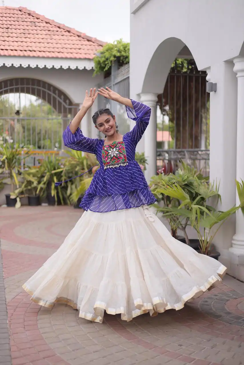 KA 5074 Blue Kora Cotton Lehenga Choli erfect for Wedding, Party, Haldi, Traditional Day, Makar Sankranti – . Special Price ₹2849. Delivery 4-6 Working | Bollywood Lehenga, Creative Lehenga, Designer Lehenga, Embroidered Lehenga, Lehenga, Party Wear Lehenga
