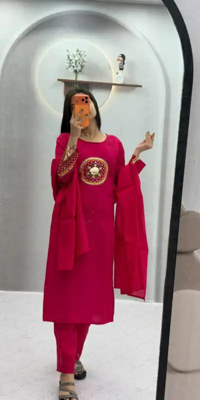 PC 598 Pink Roman Silk Salwar Suit with Sequins Work & Embroidery Work. Available at ₹2099 only. Delivery 4-6 Working Days. Shop now. | Casual Suits, Jump Suits, Creative suits, Designer Suits, Palazzo Suits, Party Wear Suits, Patiala Suits, Salwar suit, Straight Suits