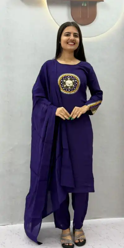 PC 598 Purple Roman Silk Salwar Suit with Sequins Work & Embroidery Work. Available at ₹2099 only. Delivery 4-6 Working Days. Shop now. | Casual Suits, Jump Suits, Creative suits, Designer Suits, Palazzo Suits, Party Wear Suits, Patiala Suits, Salwar suit, Straight Suits