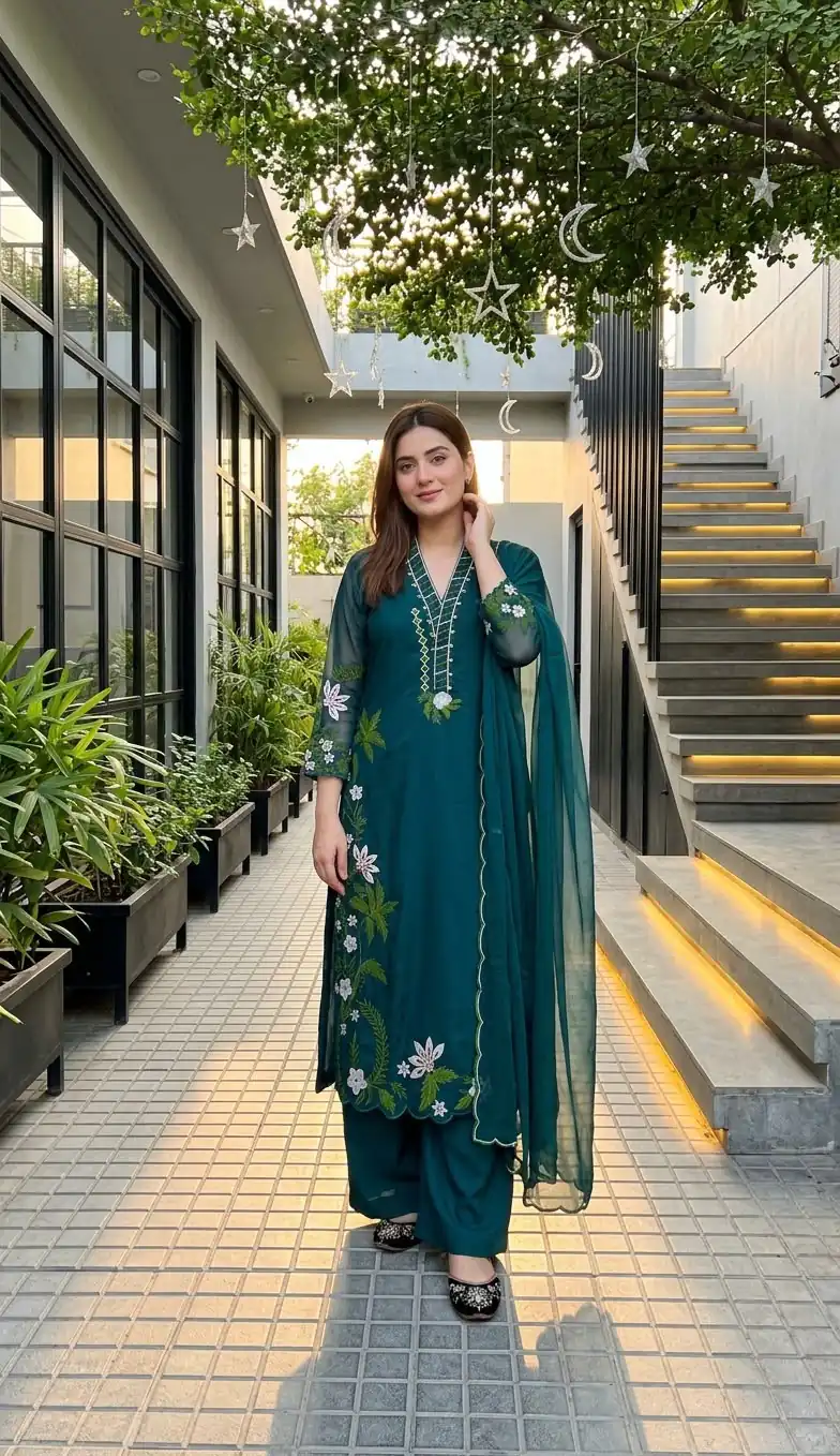 ST 249 Teal Roman Silk Salwar Suit with Sequins Work & Embroidery Work. Available at ₹2099 only. Delivery 4-6 Working Days. Shop now. | Casual Suits, Jump Suits, Creative suits, Designer Suits, Palazzo Suits, Party Wear Suits, Patiala Suits, Salwar suit, Straight Suits