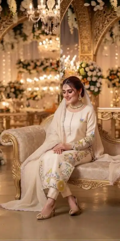 LG 2132 Off Whiten Glass Roman Salwar Suit with Embroidery Work. Introductory Price ₹2349. Delivery 4-6 Working Days. Shop now. | Casual Suits, Jump Suits, Creative suits, Designer Suits, Palazzo Suits, Party Wear Suits, Patiala Suits, Salwar suit, Straight Suits