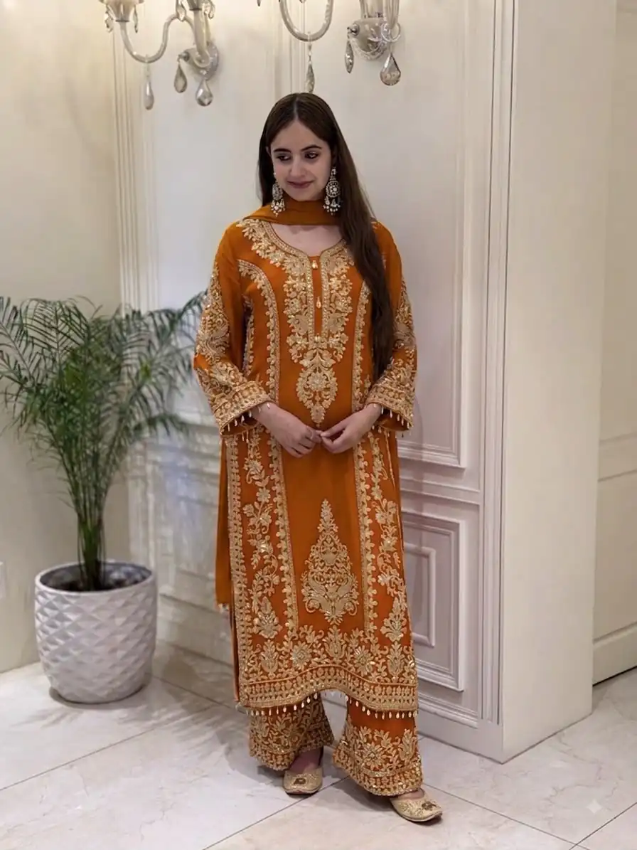 SRK 5365 Mastered Faux Georgette Salwar Suit erfect for Wedding, Party, Mehendi, Pongal, Reception – . Available at ₹2449 only. Delivery 4-6 Working Days | Casual Suits, Jump Suits, Creative suits, Designer Suits, Palazzo Suits, Party Wear Suits, Patiala Suits, Salwar suit, Straight Suits