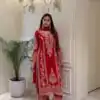 SRK 5365 Pink Faux Georgette Salwar Suit erfect for Wedding, Party, Mehendi, Pongal, Reception – . Available at ₹2449 only. Delivery 4-6 Working Days | Casual Suits, Jump Suits, Creative suits, Designer Suits, Palazzo Suits, Party Wear Suits, Patiala Suits, Salwar suit, Straight Suits