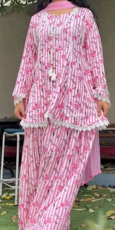 NSR 905 Pink Pure Natural Crep Salwar Suit with Moti Work & Embroidery Work. Affordable Price ₹2149. Delivery 4-6 Working Days. Shop now. | Casual Suits, Jump Suits, Creative suits, Designer Suits, Palazzo Suits, Party Wear Suits, Patiala Suits, Salwar suit, Straight Suits