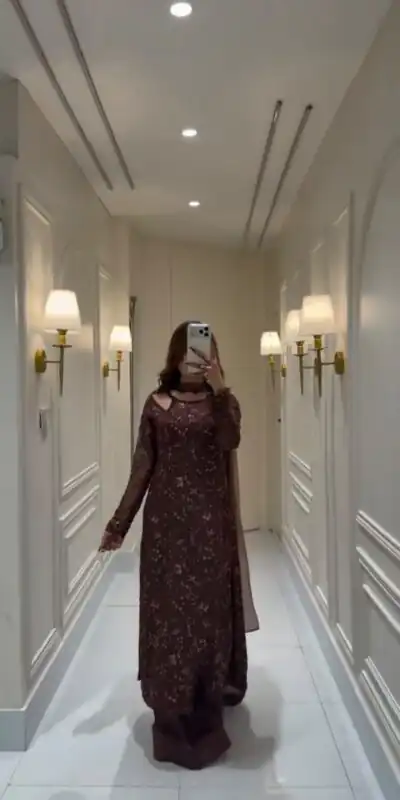 ST 1203 Wine Faux Georgette Salwar Suit erfect for Wedding, Party, Mehendi, Pongal, Reception – . Available at ₹2249 only. Delivery 4-6 Working Days | Casual Suits, Jump Suits, Creative suits, Designer Suits, Palazzo Suits, Party Wear Suits, Patiala Suits, Salwar suit, Straight Suits