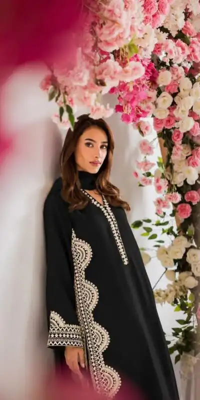 RTC 6060 Black in Biscuit Slab. Thread Embroidery & Embroidery Work Salwar Suit Special Price ₹2399. Delivery 4-6 Working Days. Shop now. | Casual Suits, Jump Suits, Creative suits, Designer Suits, Palazzo Suits, Party Wear Suits, Patiala Suits, Salwar suit, Straight Suits