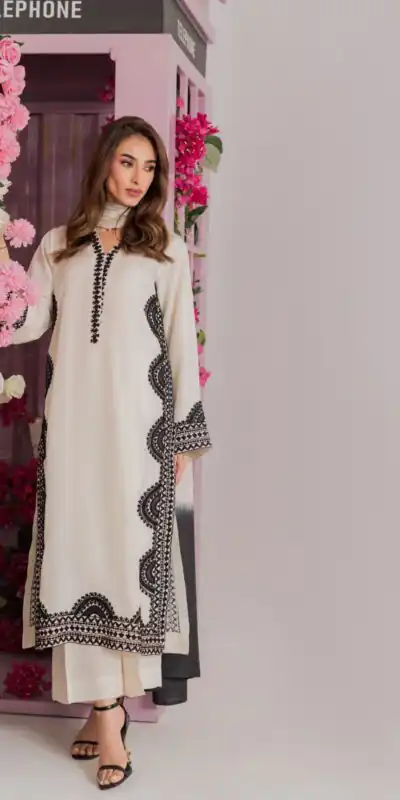RTC 6060 White in Biscuit Slab. Thread Embroidery & Embroidery Work Salwar Suit Special Price ₹2399. Delivery 4-6 Working Days. Shop now. | Casual Suits, Jump Suits, Creative suits, Designer Suits, Palazzo Suits, Party Wear Suits, Patiala Suits, Salwar suit, Straight Suits