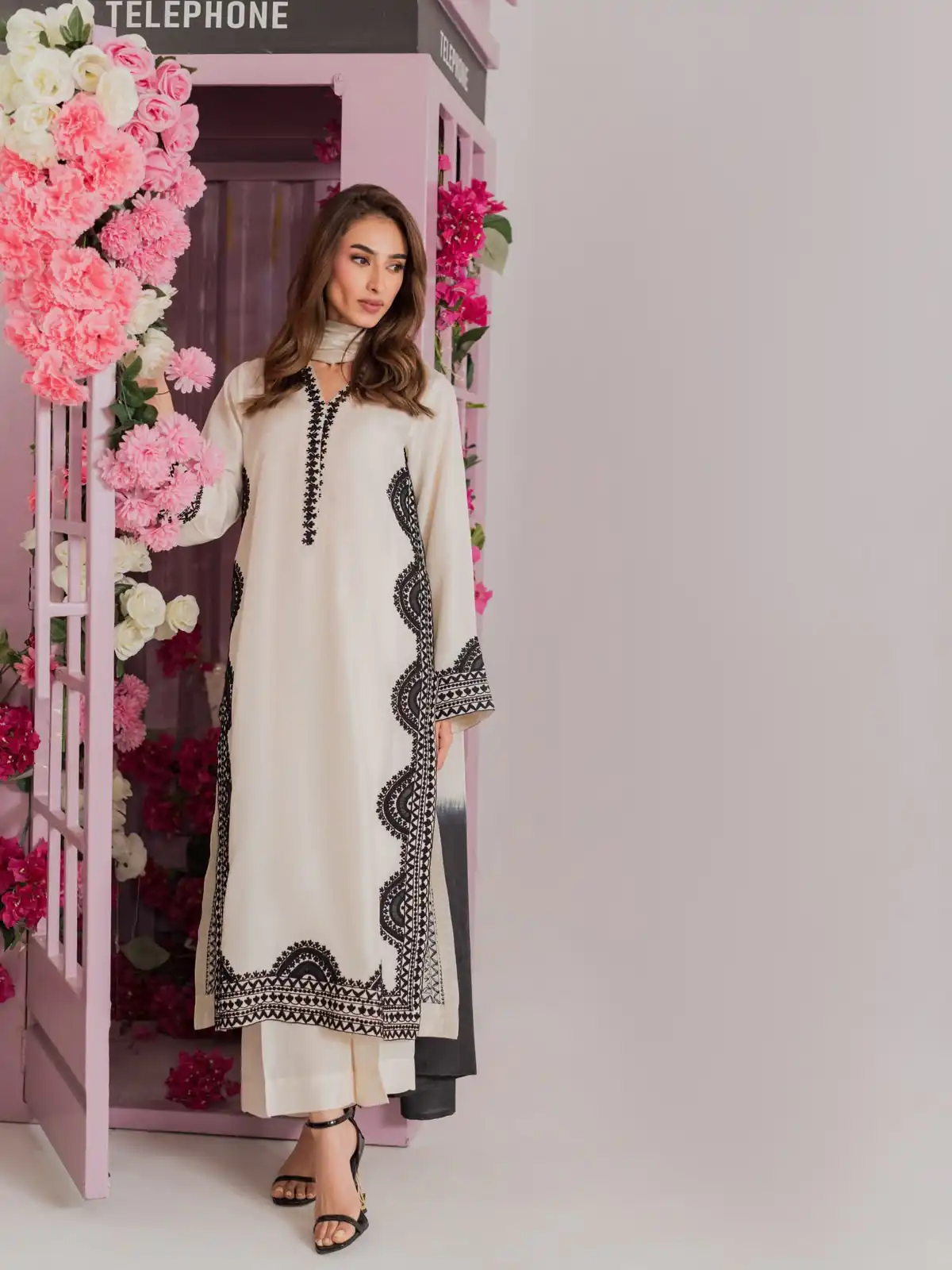 RTC 6060 White in Biscuit Slab. Thread Embroidery & Embroidery Work Salwar Suit Special Price ₹2399. Delivery 4-6 Working Days. Shop now. | Casual Suits, Jump Suits, Creative suits, Designer Suits, Palazzo Suits, Party Wear Suits, Patiala Suits, Salwar suit, Straight Suits