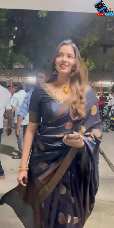 KP 6052 Black Soft Lichi Silk Saree with Lace Work & Lace Border. Introductory Price ₹1349. Delivery 4-6 Working Days. Shop now. | Creative Sarees, Bollywood Sarees, Designer Sarees, Embroidered Sarees, Ethnic Saree, Modern Digital sarees, Party Wear Sarees, Sarees