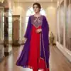 LG 2137 Purple Mul Chanderi Salwar Suit with Embroidery Work & Sequins Work. Festive Deal ₹2199. Delivery 4-6 Working Days. Shop nowp | Casual Suits, Jump Suits, Creative suits, Designer Suits, Palazzo Suits, Party Wear Suits, Patiala Suits, Salwar suit, Straight Suits